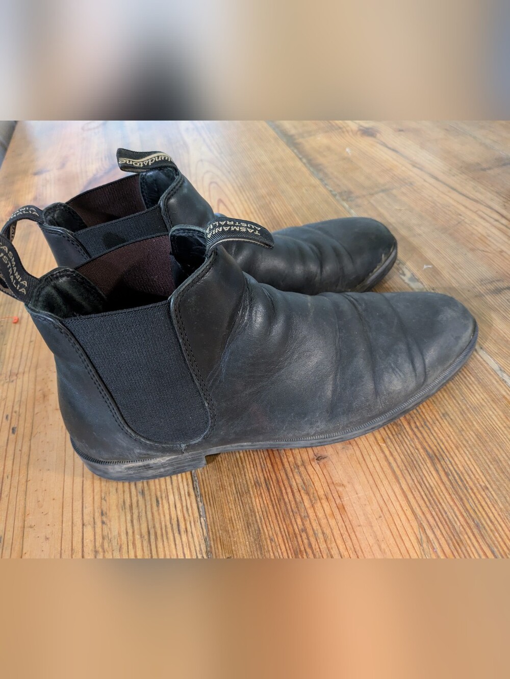 Blundstone Men's Black Leather Chukka Boots